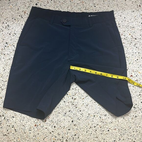 G Fore navy blue flat front golf shorts 32 - Picture 3 of 4